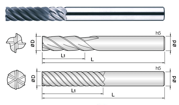 Dao phay chuyên graphite JJTool